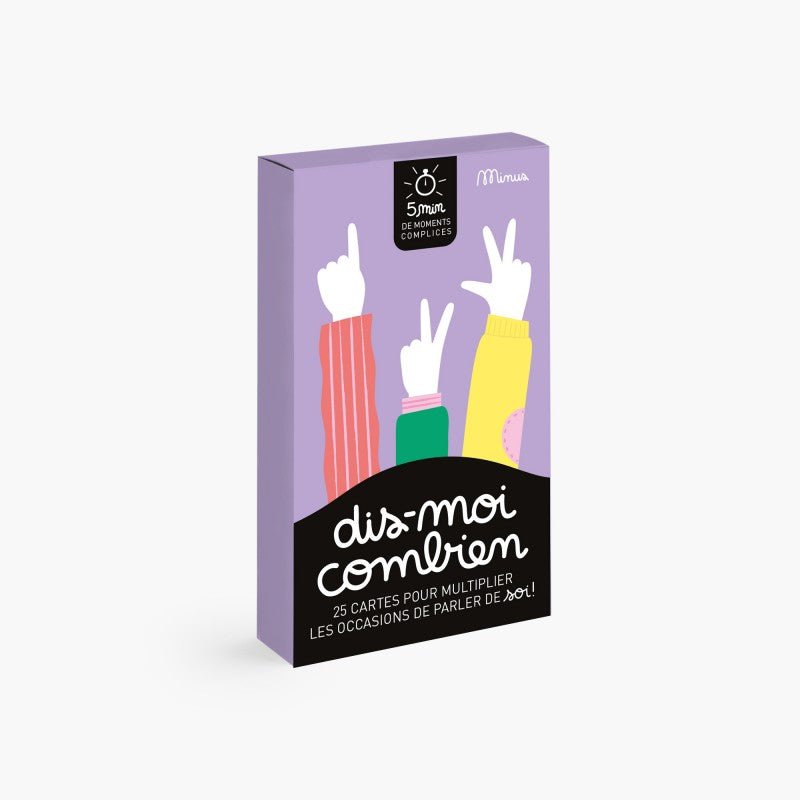 DIS - MOI COMBIEN - 25 cartes pour multiplier les occasions de parler de soi ! - Routinea