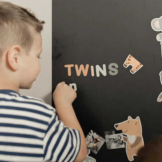 Lettres magnétiques - 125 lettres pour découvrir l'alphabet en s'amusant - Routinea