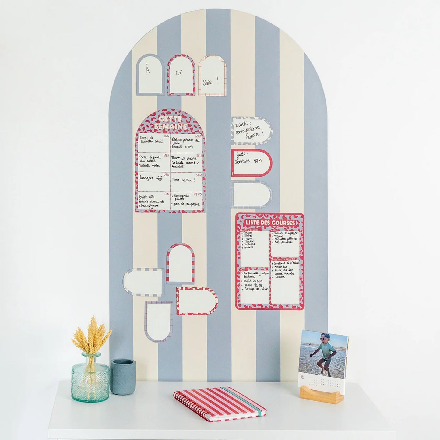 Liste de courses magnétique Graou - Simplification et organisation avec style! - Routinea