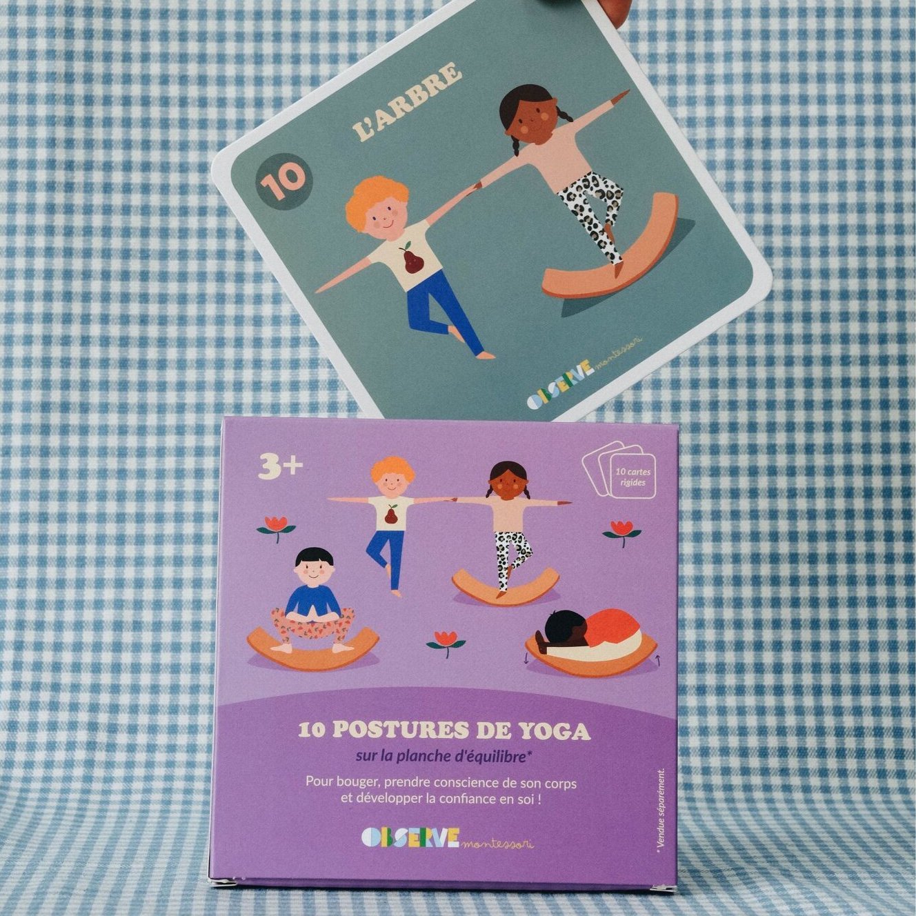 10 Cartes de Yoga Enfant - Routinea