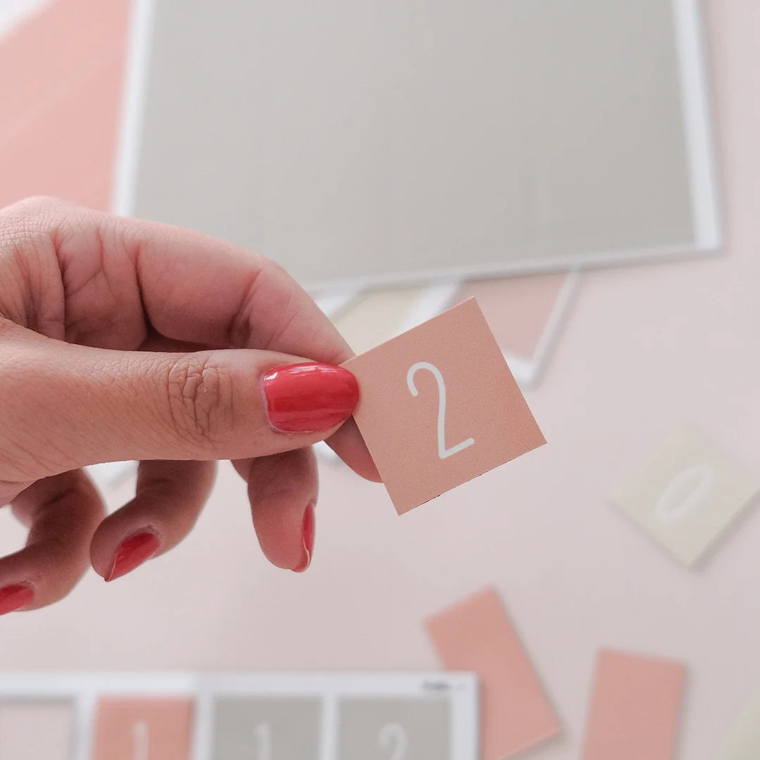 Calendrier mural magnétique annuel Ferflex® – Terracotta