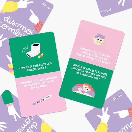 DIS - MOI COMBIEN - 25 cartes pour multiplier les occasions de parler de soi ! - Routinea