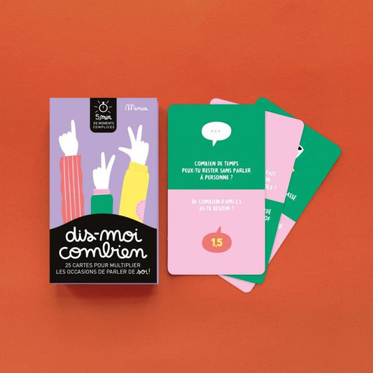 DIS - MOI COMBIEN - 25 cartes pour multiplier les occasions de parler de soi ! - Routinea