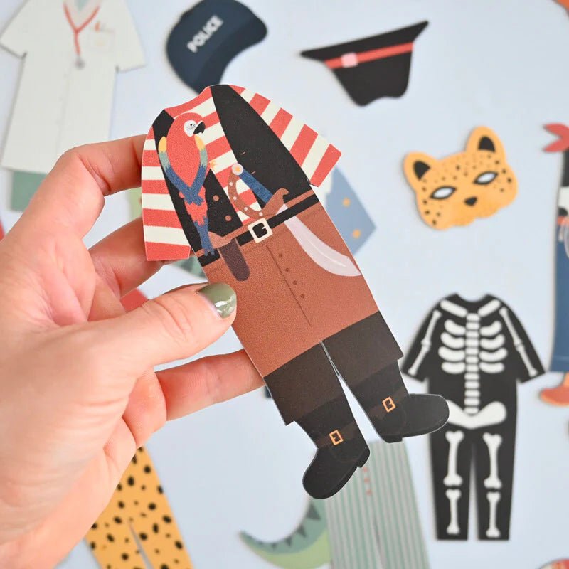 Jeu magnétique - Mes déguisements - Routinea