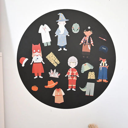 Jeu magnétique - Mes déguisements - Routinea