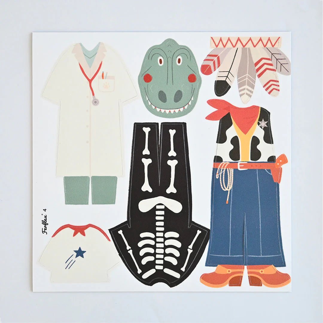 Jeu magnétique - Mes déguisements - Routinea