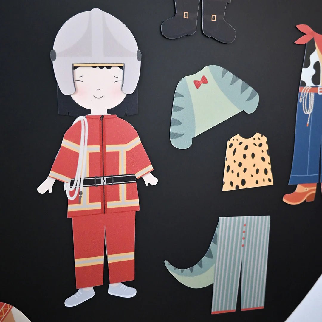 Jeu magnétique - Mes déguisements - Routinea