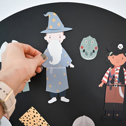 Jeu magnétique - Mes déguisements - Routinea