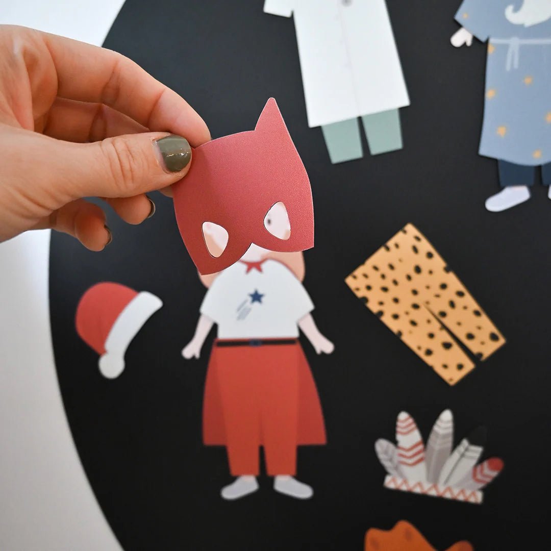 Jeu magnétique - Mes déguisements - Routinea