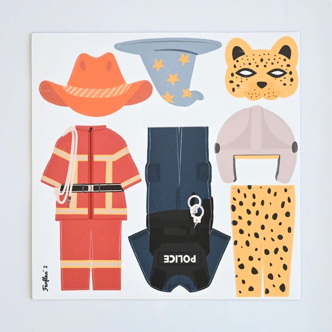 Jeu magnétique - Mes déguisements - Routinea