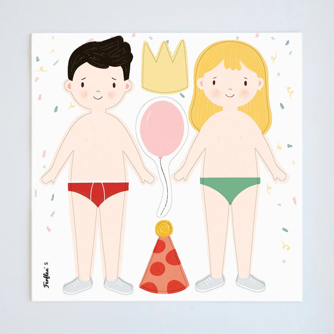 Jeu magnétique - Mes déguisements - Routinea