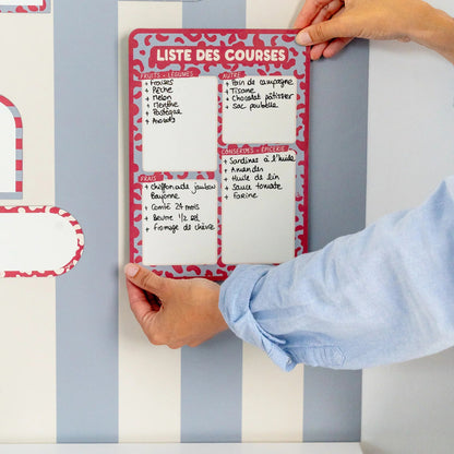 Liste de courses magnétique Graou - Simplification et organisation avec style! - Routinea