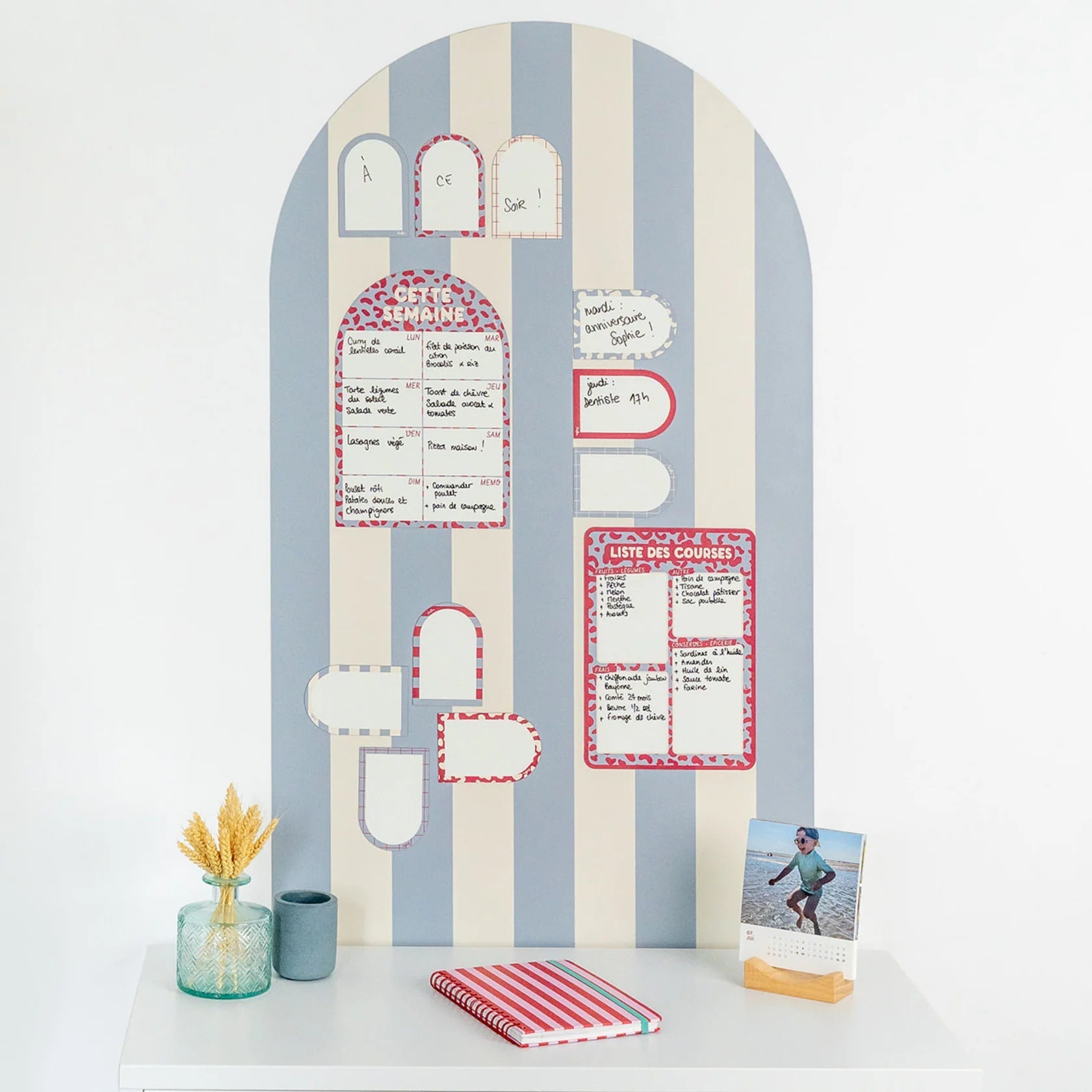 Liste de courses magnétique Graou - Simplification et organisation avec style! - Routinea