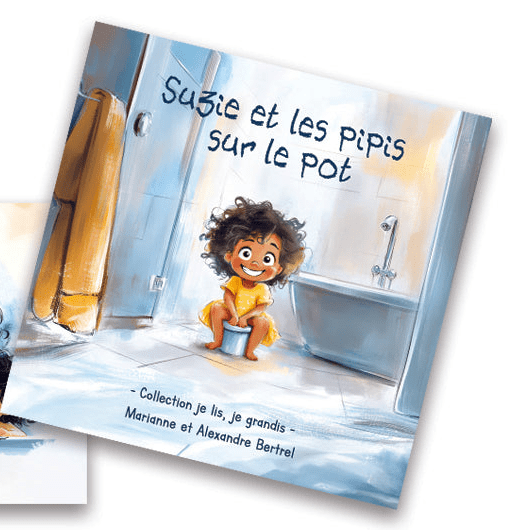 Livre éducatif - Suzie et les pipis sur le pot - Routinea