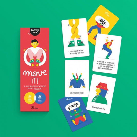 MOVE IT ! - 2 jeux qui donnent envie de se remuer - Routinea