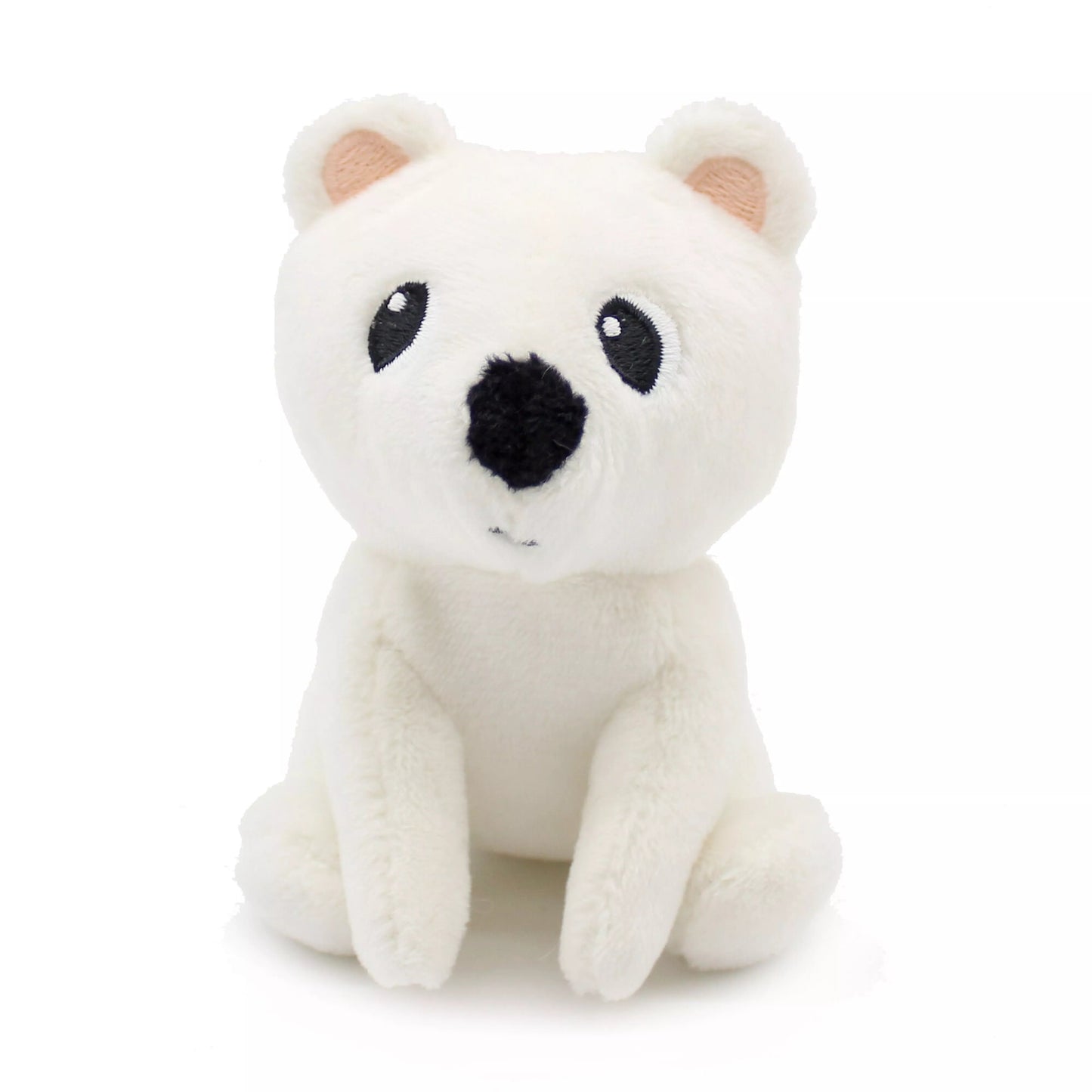 Peluche GROBIDOU L'OURS POLAIRE - Maman et bébé - 31cm - Routinea