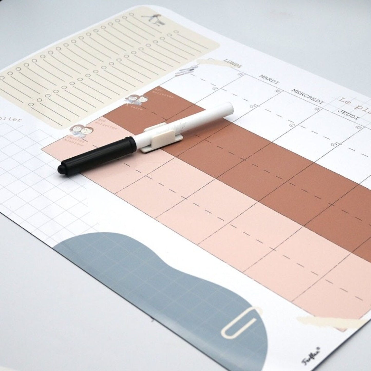 Planificateur familial magnétique - Routinea