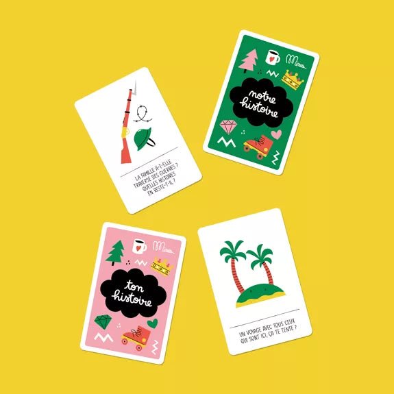 QUELLE FAMILLE ! 64 sujets de discussions pour découvrir l'histoire de votre famille - Routinea