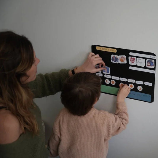 Tableau de routine du coucher enfant - Routinea