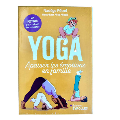 Yoga : apaiser les émotions en famille = 42 postures pour calmer les tempêtes - Routinea